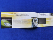 Lade das Bild in den Galerie-Viewer, Renault Sondermodelle - Scenic Kangoo Twingo MJ 2000 - Prospekt Brochure 08.1999
