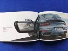 Lade das Bild in den Galerie-Viewer, Porsche 911 Turbo S Typ 991 MJ 2016 - Hardcover Prospekt Brochure 12.2015