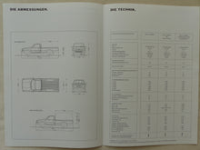 Lade das Bild in den Galerie-Viewer, Toyota Hilux MJ 1994 - Prospekt Brochure + Daten & Ausstattungen 07.1993