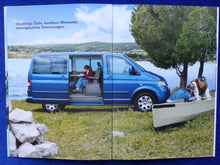 Lade das Bild in den Galerie-Viewer, VW Bus T5 Multivan Twenty MJ 2005 - Prospekt Brochure + Preisliste 04.2005