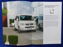 Lade das Bild in den Galerie-Viewer, VW Bus T5 Multivan United MJ 2009 - Prospekt Brochure + Preisliste 05.2008