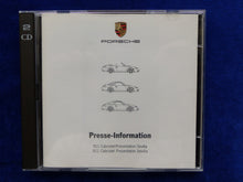 Lade das Bild in den Galerie-Viewer, Porsche 911 Carrera Cabrio Typ 996 - Original Presse Information 2er CD-Rom 1998