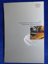 Lade das Bild in den Galerie-Viewer, Audi A3 Typ 8L MJ 1997 - Prospekt Brochure + Daten & Ausstattungen 11.1996