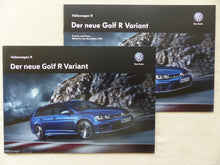 Lade das Bild in den Galerie-Viewer, VW Golf R Variant TSI 4Motion 300 PS MJ 2015 - Prospekt + Preisliste 02.2015