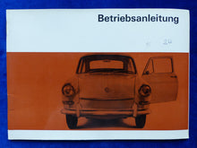 Lade das Bild in den Galerie-Viewer, VW 1600 TL Variant Typ 3 - Betriebsanleitung Wartung Bedienung Handbuch 08.1966