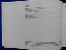 Lade das Bild in den Galerie-Viewer, VW 1600 TL Variant Typ 3 - Betriebsanleitung Wartung Bedienung Handbuch 08.1966