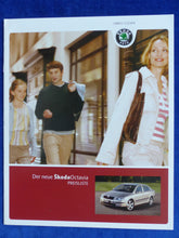 Lade das Bild in den Galerie-Viewer, Skoda Octavia Limousine MJ 2005 - Prospekt Brochure + Preisliste 07.2004