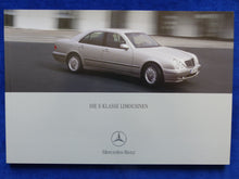 Lade das Bild in den Galerie-Viewer, Mercedes E-Klasse Limousinen E55 AMG W210 MJ 2001 - Prospekt Brochure 05.2000