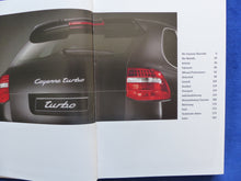 Lade das Bild in den Galerie-Viewer, Porsche Cayenne S GTS Turbo MJ 2008 - Hardcover Prospekt Brochure 09.2007