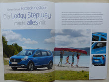 Lade das Bild in den Galerie-Viewer, Dacia Lodgy & Lodgy Stepway MJ 2016 - Prospekt Brochure + Preisliste 02.2016