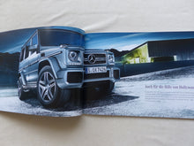 Lade das Bild in den Galerie-Viewer, Mercedes-Benz G-Klasse G 65 AMG MJ 2015 - Prospekt Brochure + Preisliste 05.2014