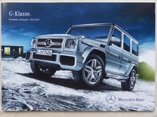 Lade das Bild in den Galerie-Viewer, Mercedes-Benz G-Klasse G 65 AMG MJ 2015 - Prospekt Brochure + Preisliste 05.2014
