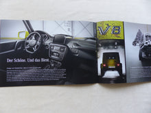 Lade das Bild in den Galerie-Viewer, Mercedes G-Klasse G500 4x4² Sondermodell MJ 2016 - Prospekt + Preisliste 06.2015