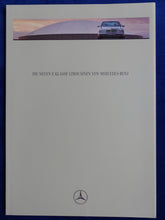 Lade das Bild in den Galerie-Viewer, Mercedes-Benz E-Klasse Limousinen W210 MJ 1996 - Prospekt Brochure 08.1995