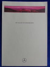 Lade das Bild in den Galerie-Viewer, Mercedes-Benz C-Klasse W202 MJ 1994 - Prospekt 60 Seiten + Preview 11.1993