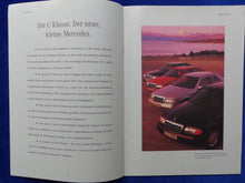 Lade das Bild in den Galerie-Viewer, Mercedes-Benz C-Klasse W202 MJ 1994 - Prospekt 60 Seiten + Preview 11.1993