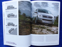 Lade das Bild in den Galerie-Viewer, VW Bus T5 Caravelle MJ 2010 - Prospekt Brochure 10.2009