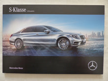 Lade das Bild in den Galerie-Viewer, Mercedes-Benz S-Klasse Limousine Maybach AMG S 63 MJ 2016 - Prospekt 12.2015