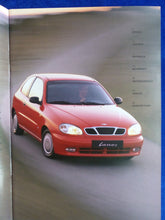 Lade das Bild in den Galerie-Viewer, Daewoo Lanos - Prospekt Brochure + Technische Daten + Preisliste 04.1997