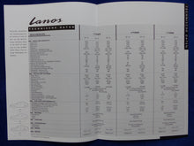 Lade das Bild in den Galerie-Viewer, Daewoo Lanos - Prospekt Brochure + Technische Daten + Preisliste 04.1997