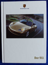 Lade das Bild in den Galerie-Viewer, Porsche 911 Carrera Typ 996 MJ 2000 - Hardcover Prospekt 09.1999 - Fehlbindung!