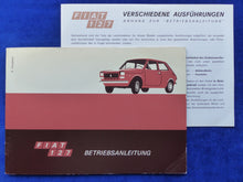 Lade das Bild in den Galerie-Viewer, Fiat 127 - Betriebsanleitung Bedienung Elektrik-Schaltplan Handbuch 10.1971