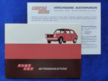 Lade das Bild in den Galerie-Viewer, Fiat 127 - Betriebsanleitung Bedienung Elektrik-Schaltplan Handbuch 08.1971