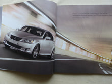 Lade das Bild in den Galerie-Viewer, Lexus IS 250 220d IS F MJ 2009 - Prospekt Brochure + Preisliste 10.2008