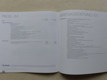 Lade das Bild in den Galerie-Viewer, Lexus IS 250 220d IS F MJ 2009 - Prospekt Brochure + Preisliste 10.2008