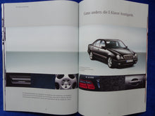 Lade das Bild in den Galerie-Viewer, Mercedes-Benz E-Klasse E 55 AMG Limousinen MJ 2000 - Prospekt Brochure 07.1999