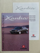 Lade das Bild in den Galerie-Viewer, Citroen Xantia - Prospekt Brochure + Daten & Ausstattungen 1993