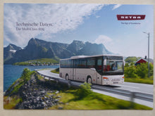 Lade das Bild in den Galerie-Viewer, Setra MultiClass 400 Bus Reisebus 2018 - Prospekt + Daten + Sitzprogramm 08.2017