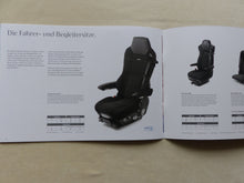 Lade das Bild in den Galerie-Viewer, Setra Reisebus Sitzprogramm 2018 Voyage Ambassador Route - Prospekt Brochure 08.2017