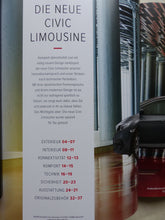 Lade das Bild in den Galerie-Viewer, Honda Civic Limousine MJ 2018 - Prospekt Brochure + Preisliste 01.2018