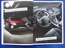 Lade das Bild in den Galerie-Viewer, Mitsubishi Eclipse Cross Intro Edition - Prospekt Brochure + Preisliste 01.2018