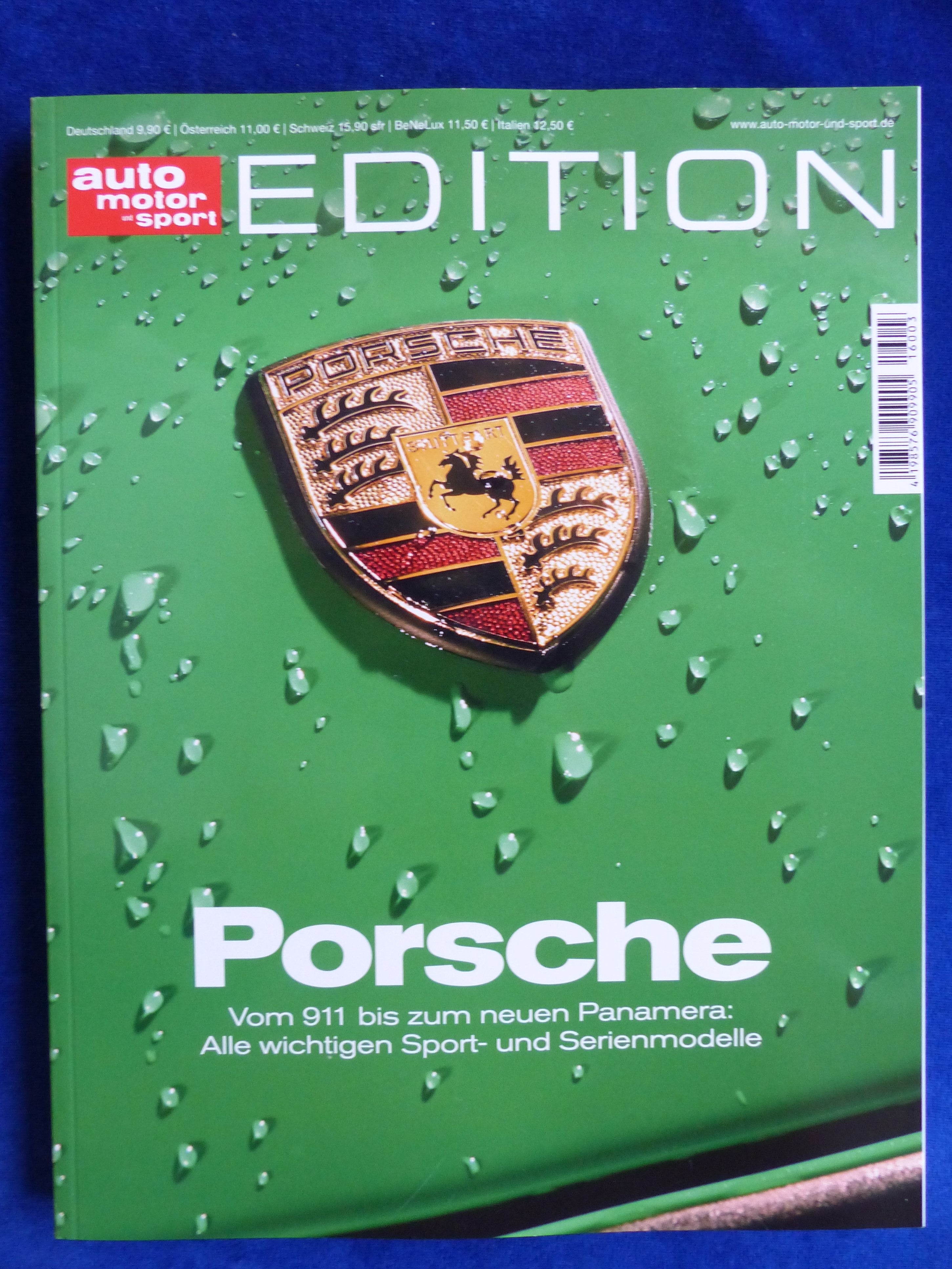 Auto Motor Sport Edition Porsche 911 Carrera RS 928 959 Boxster Caym