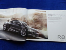 Lade das Bild in den Galerie-Viewer, Audi R8 Coupe Spyder V8 V10 MJ 2013 - Hardcover Prospekt + Preisliste 11.2012