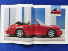 Lade das Bild in den Galerie-Viewer, Porsche 911 Carrera Typ 964 MJ 1990 - Prospekt Brochure + Daten 08.1989