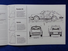 Lade das Bild in den Galerie-Viewer, Porsche 911 Carrera Turbo G-Modell - Prospekt Brochure + Technische Daten 1976
