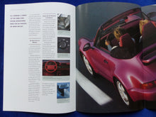 Lade das Bild in den Galerie-Viewer, Porsche 911 Carrera Cabrio 2 WTL Typ 964 MJ 1992 - Prospekt Brochure 08.1991 - car-brochure