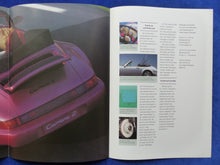 Lade das Bild in den Galerie-Viewer, Porsche 911 Carrera Cabrio 2 WTL Typ 964 MJ 1992 - Prospekt Brochure 08.1991 - car-brochure