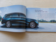 Lade das Bild in den Galerie-Viewer, Mercedes E-Klasse Limousine & T-Modell AMG MJ 2018 - Prospekt Brochure 06.2017