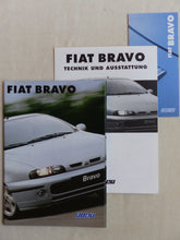 Lade das Bild in den Galerie-Viewer, Fiat Bravo HGT MJ 1997 - Prospekt Brochure + Daten + Preisliste 03.1997