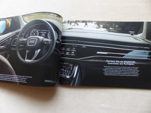 Lade das Bild in den Galerie-Viewer, Audi Q8 TDI quattro MJ 2019 - Prospekt Brochure + Preisliste 09.2018 - car-brochure