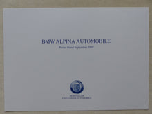 Lade das Bild in den Galerie-Viewer, Alpina BMW 2005 D3 B3 B5 B6 B7 Roadster - Prospekt Brochure + Preisliste 09.2005