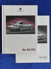 Lade das Bild in den Galerie-Viewer, Porsche 911 GT2 Typ 996 MJ 2002 - Hardcover Prospekt + Preisliste 07.2001