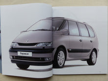Lade das Bild in den Galerie-Viewer, Renault Espace & Grand Espace MJ 2001 - Prospekt Brochure 10.2000