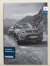 Lade das Bild in den Galerie-Viewer, Suzuki Vitara S MJ 2016 - Prospekt Brochure + Preisliste 12.2015