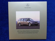 Lade das Bild in den Galerie-Viewer, Mercedes-Benz 2003 AMG C32 SL55 Media News Photos - Presse CD-Rom NAIAS USA
