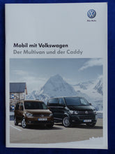 Lade das Bild in den Galerie-Viewer, VW Einstiegshilfen Fahrhilfen für Multivan & Caddy - Prospekt Brochure 02.2012
